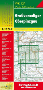 Großvenediger - Oberpinzgau 1 : 50 000. WK 121 (Rückseite)
