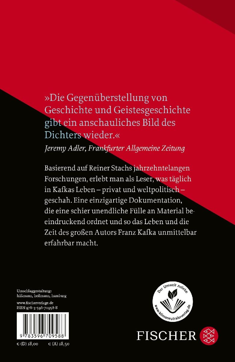 Kafka von Tag zu Tag (Rückseite)