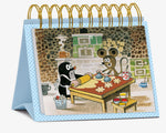 Postkarten-Adventskalender "24 Tage im Advent mit dem kleinen Maulwurf" (Innenansicht)