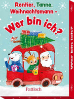Rentier, Tanne, Weihnachtsmann