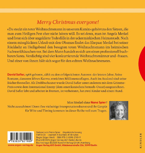 Miss Merkel: Mord unterm Weihnachtsbaum