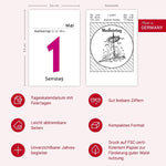 Tagesabreißkalender groß 2027