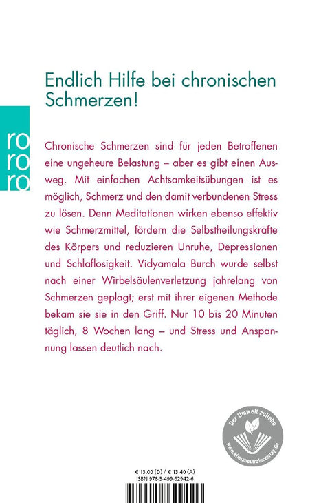 Schmerzfrei durch Achtsamkeit