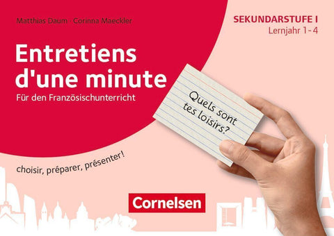 Kurzpräsentationen im Fremdsprachenunterricht - Lernjahr 1-4. Französischunterricht