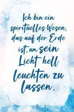 Kartenbox: Zeit zu leuchten - Stärke deine Intuition mit spiritueller Kraft (Innenansicht)