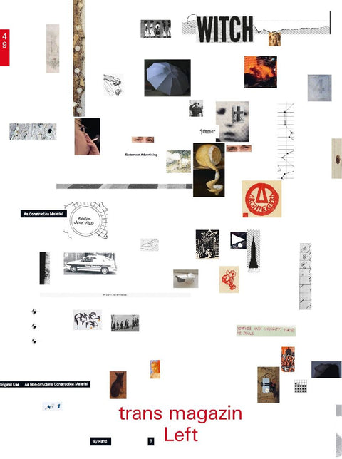 trans - Architekturzeitschrift des Fachvereins der Studierenden am... / trans 49. Left