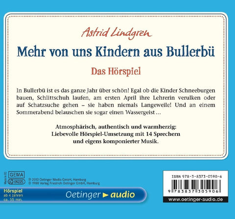 Mehr von uns Kindern aus Bullerbü - Das Hörspiel (CD)