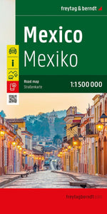 freytag & berndt Straßenkarte Mexiko 1:1,5 Mio.