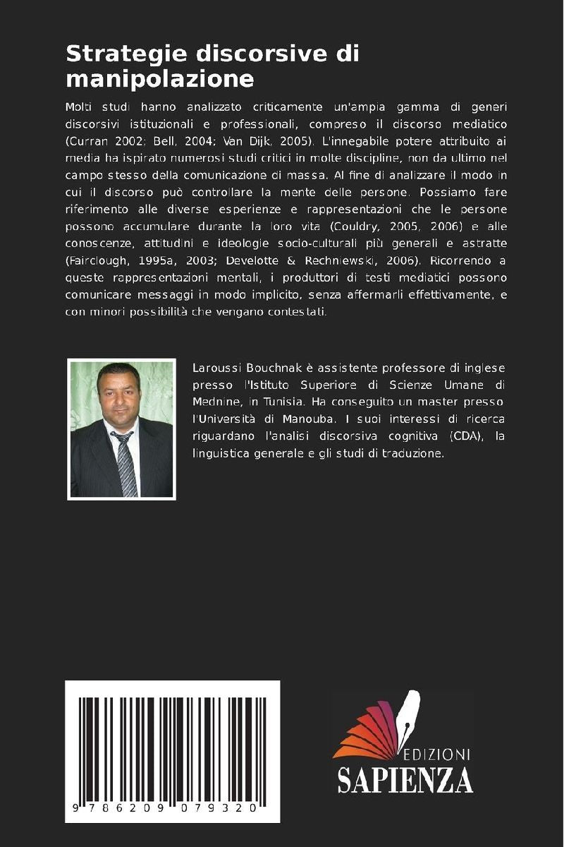 Strategie discorsive di manipolazione (Rückseite)