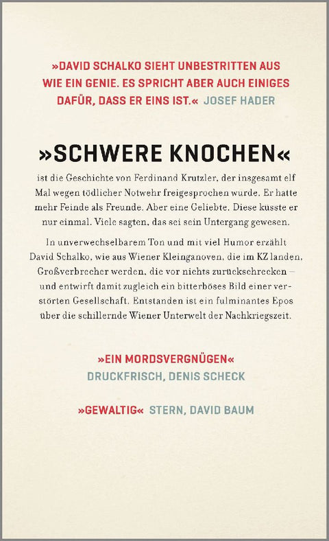 Schwere Knochen