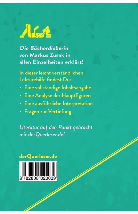 Die Bücherdiebin von Markus Zusak (Lektürehilfe)