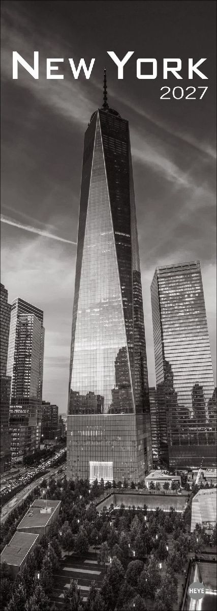 New York Vertical Kalender 2027