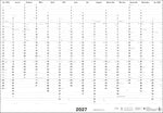Black&White Mega-Posterplaner 2027