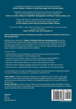 Systems Thinking for Business and Management (Rückseite)
