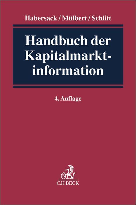 Handbuch der Kapitalmarktinformation