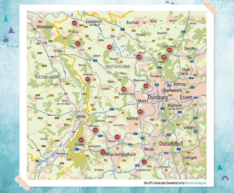 Niederrhein. Radeln für die Seele (Innenansicht)