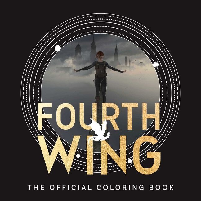 Fourth Wing: The Official Coloring Book