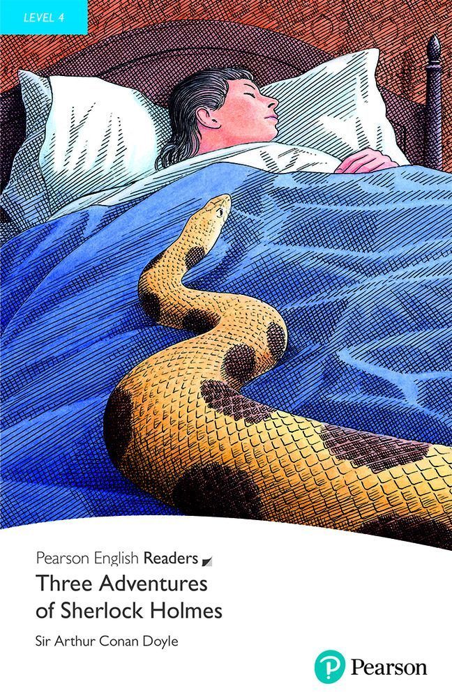 PERL4: Three Adventures Of Sherlock Holmes Book  with eBook and audio