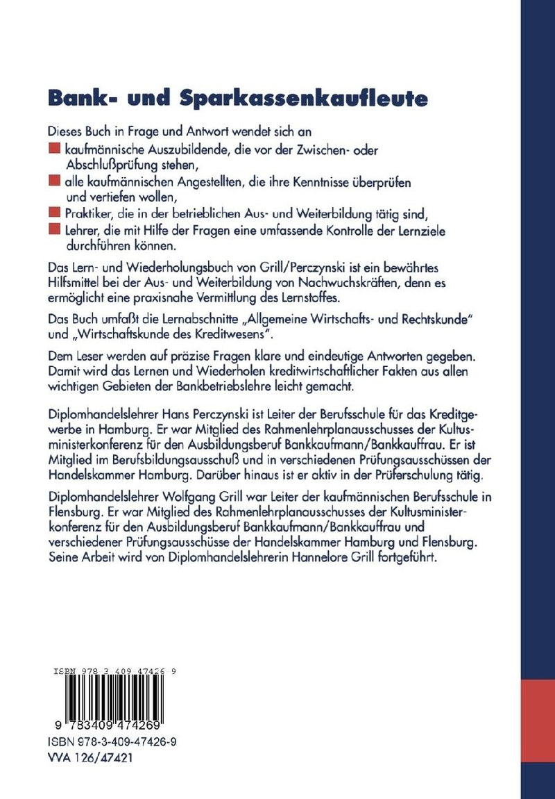 Bank- und Sparkassenkaufleute (Rückseite)