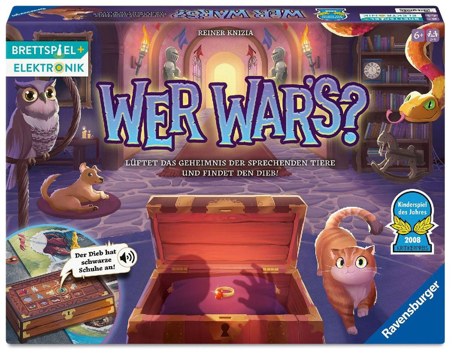 Wer war's? - Kinderspiel ab 6 Jahre