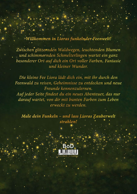Liora - Die Fee mit dem Funkeln im Bauch - Malbuch