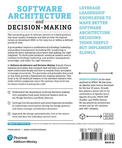 Software Architecture and Decision-Making: Leveraging Leadership, Technology, and Product Management to Build Great Products
