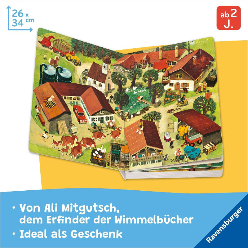 Mein Wimmelbuch: Bei uns im Dorf (Innenansicht)