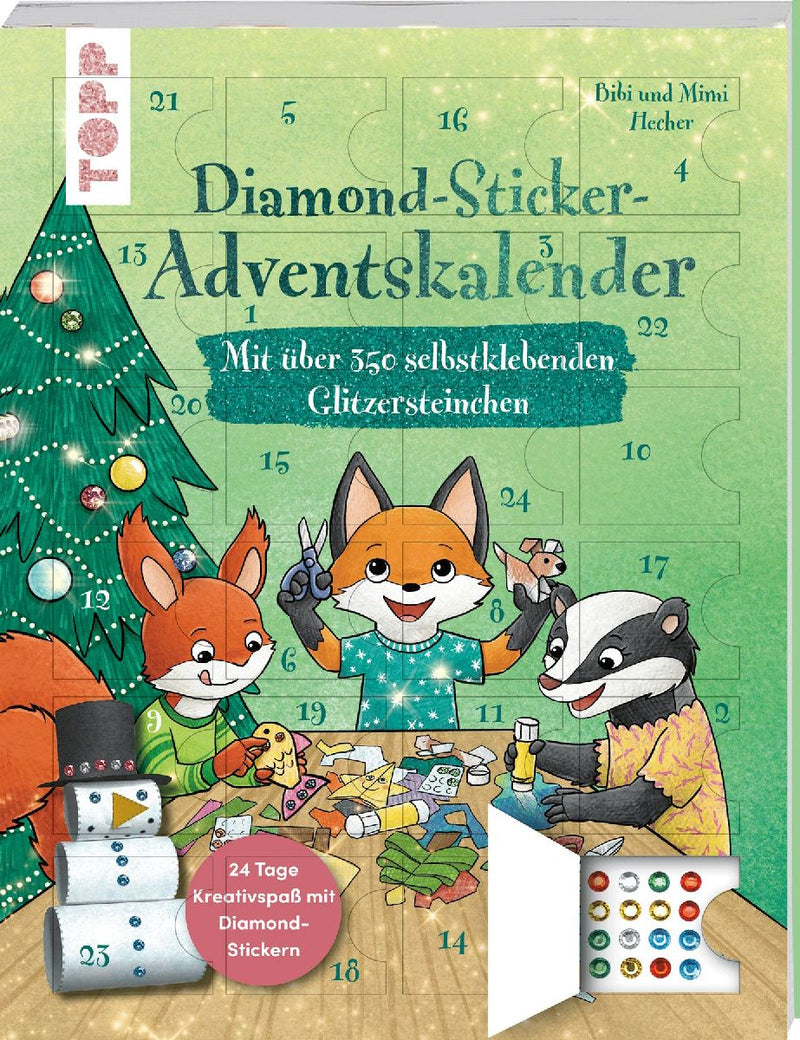 Diamond-Sticker-Adventskalender
