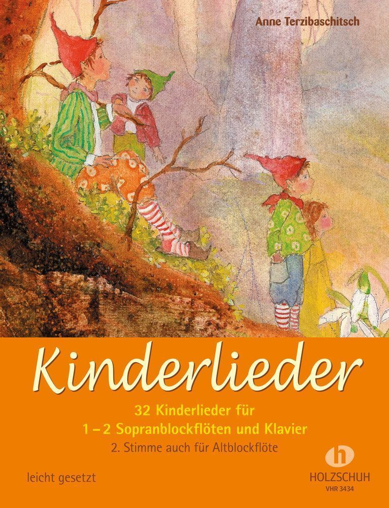 Kinderlieder für 1-2 Sopranblockflöten und Klavier