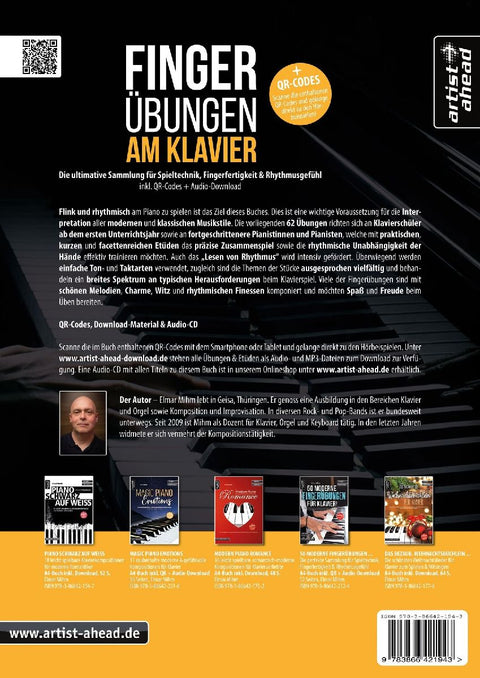 Fingerübungen am Klavier