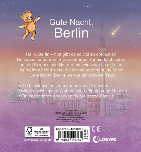 Gute Nacht, Berlin