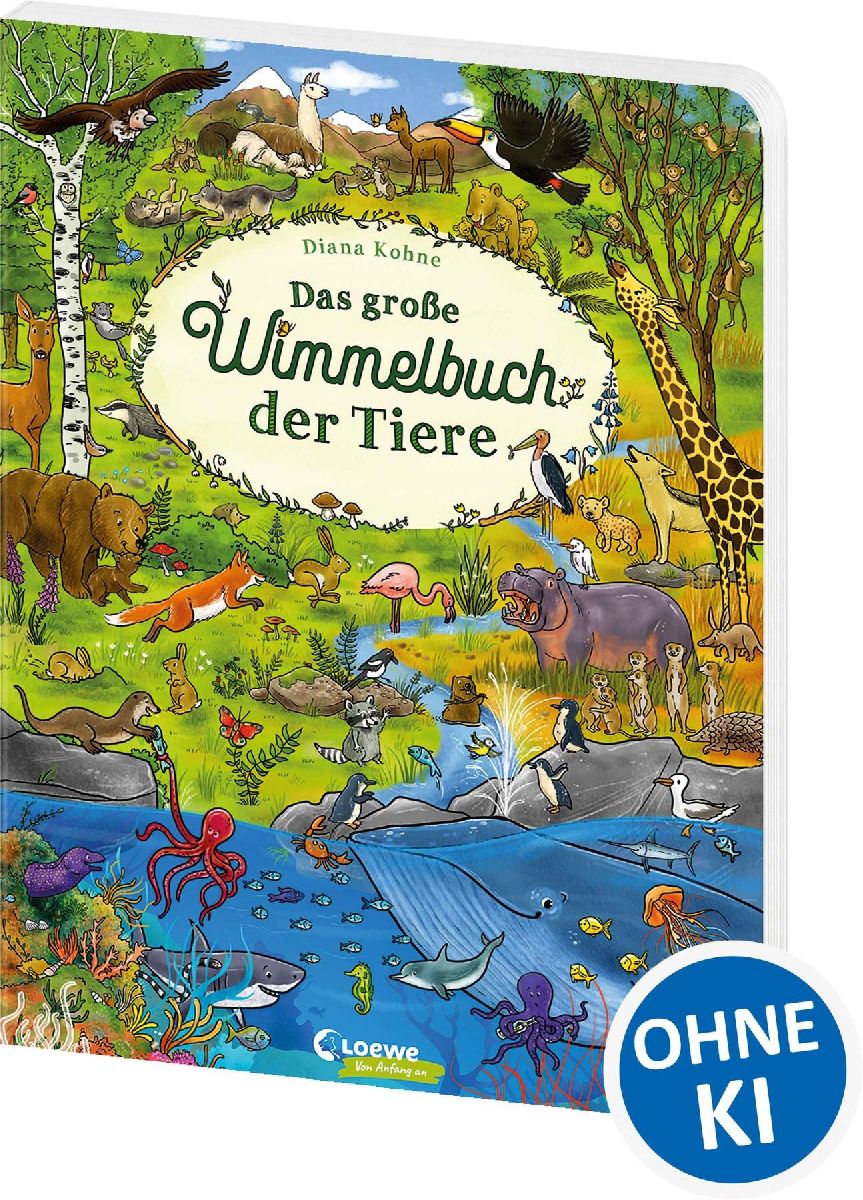 Das große Wimmelbuch der Tiere