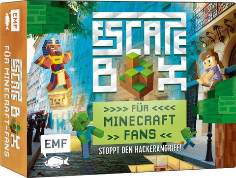 Die Escape-Box für Minecraft-Fans: Stoppt den Hackerangriff!