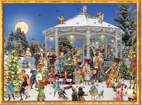 Adventskalender, viktorianisch "Am Pavillon"