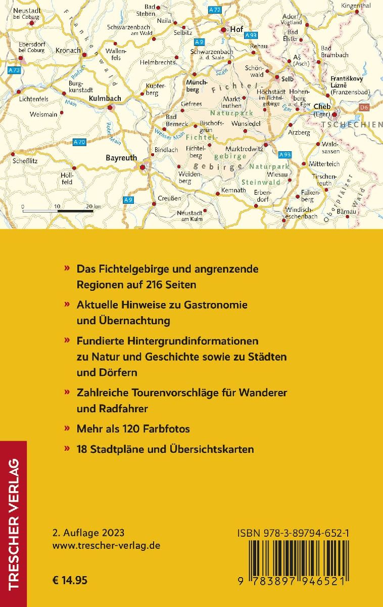 TRESCHER Reiseführer Fichtelgebirge (Rückseite)
