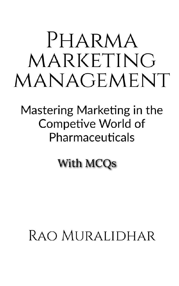 Pharma Marketing Management