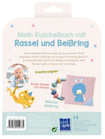 Mein Kuschelbuch mit Rassel und Beißring - Kleiner Hase