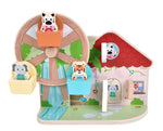 Motorikspielzeug Riesenrad "Jungle Friends" (Innenansicht)