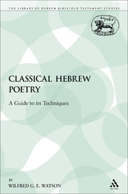 Classical Hebrew Poetry