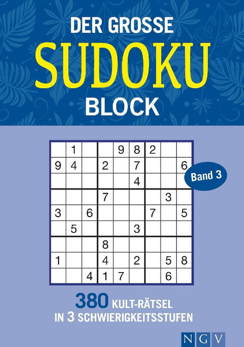 Der große Sudoku Block Band 3