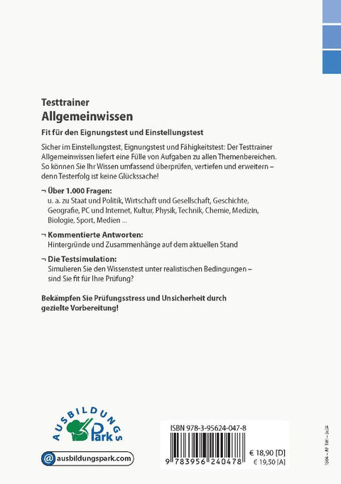 Testtrainer Allgemeinwissen