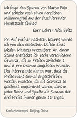 Das Geheimnis der 7 Kontinente (Innenansicht)