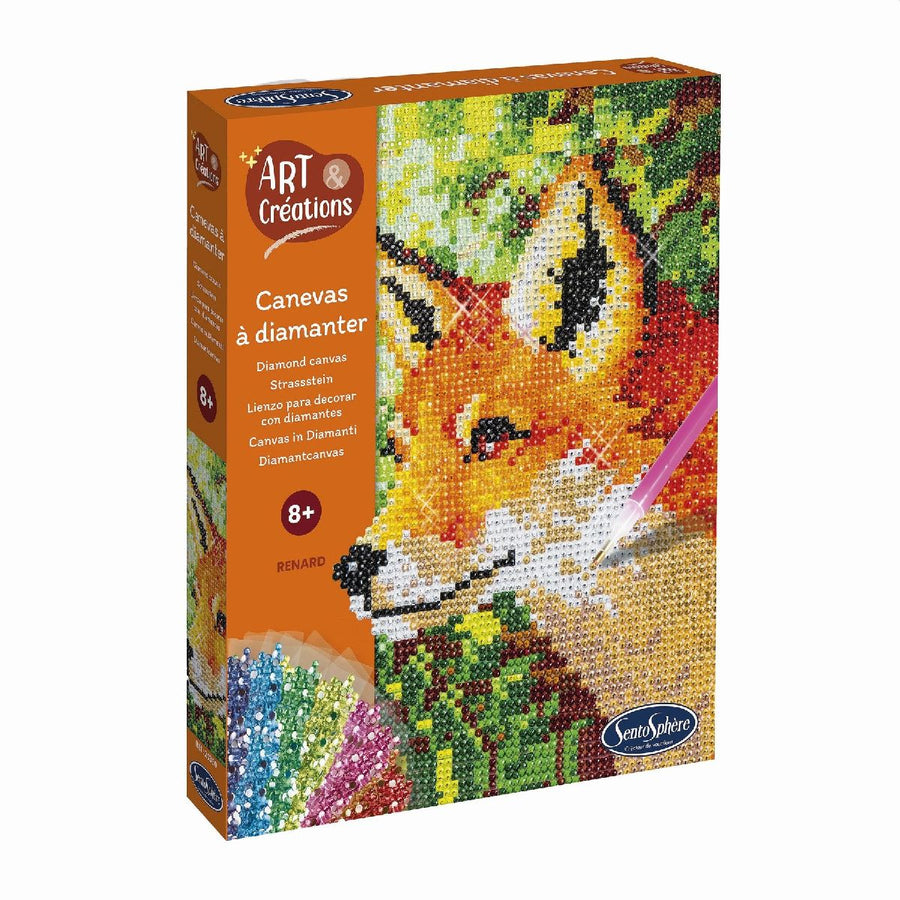 Sentosphere - Strasssteinbild Fuchs