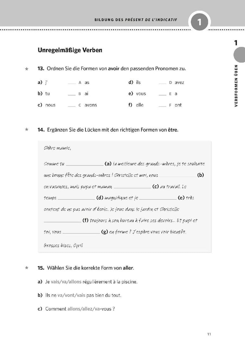 PONS Verben & Zeiten üben Französisch (Innenansicht)
