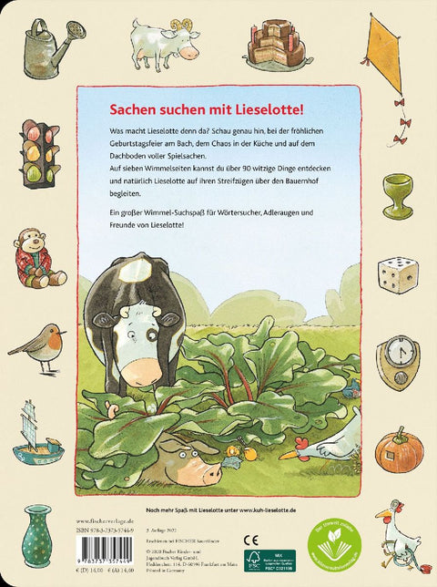 Was sucht Lieselotte? Das große Such-und-Finde-Wimmelbuch