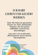 Kartenset: Pride - Affirmationskarten für dich und die ganze LGBTQIA+ Community (Rückseite)