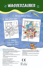 Weihnachten Wasserzauber Malbuch (Rückseite)