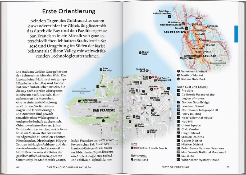 Baedeker SMART Reiseführer Kalifornien (Innenansicht)