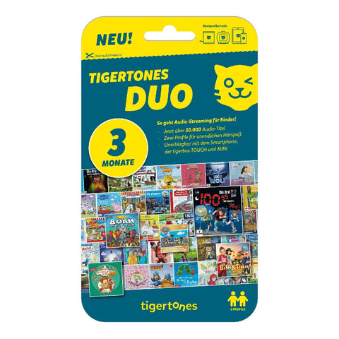 tigertones DUO ticket - 3 Monate