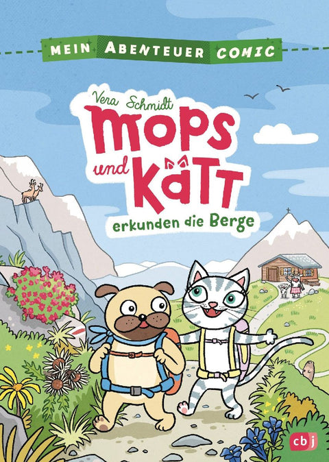 Mein Abenteuercomic - Mops und Kätt erkunden die Berge